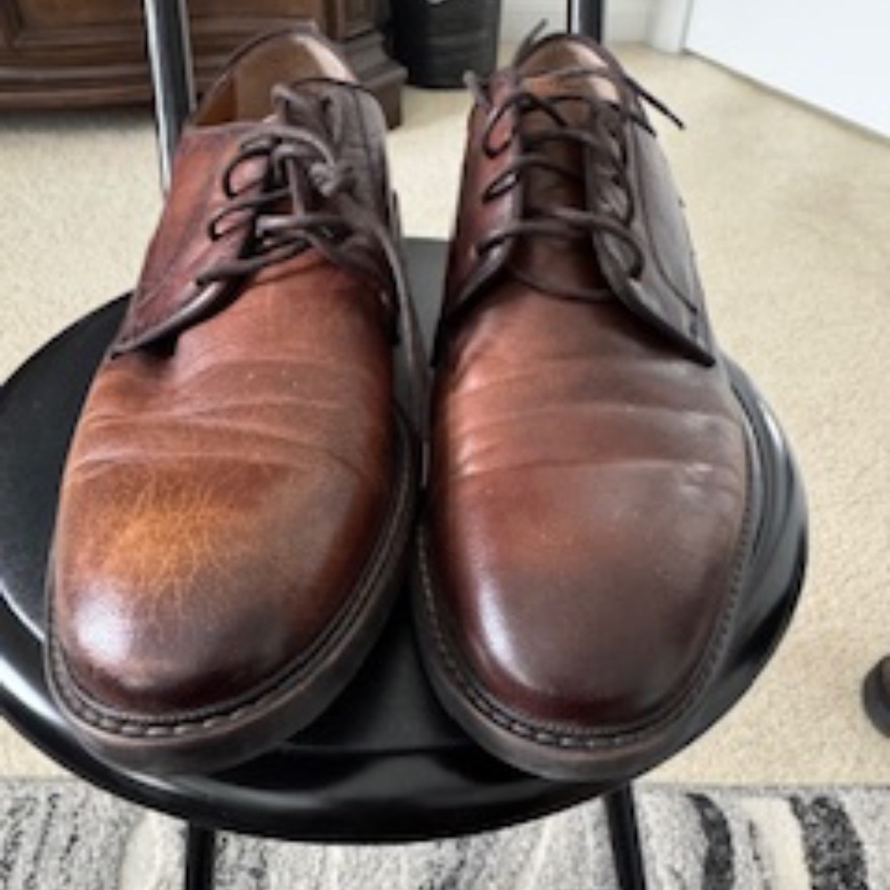 Men's Shoes - Brown Lace Up - size 10